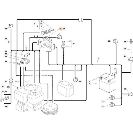 ÉTIQUETTE EMAK ORIGINALE G125420005E0 | NewgardenAgri.com