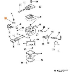FARFALLA ORIGINALE EMAK 095000141 | NewgardenAgri.com