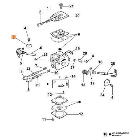 FARFALLA ORIGINALE EMAK 095000141 | NewgardenAgri.com