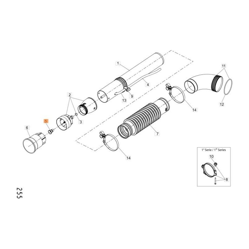 ORIGINAL EMAK CFI2109300 NOZZLE