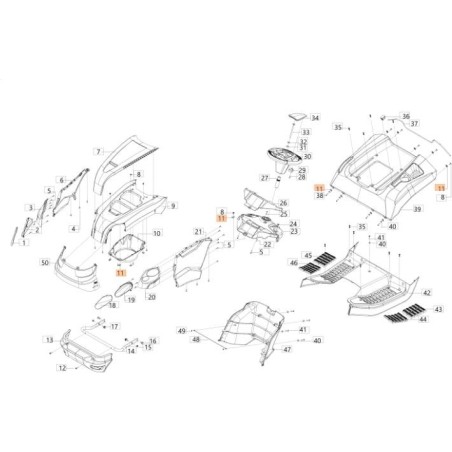 ÉCROU EMAK ORIGINAL AK521676 | NewgardenAgri.com