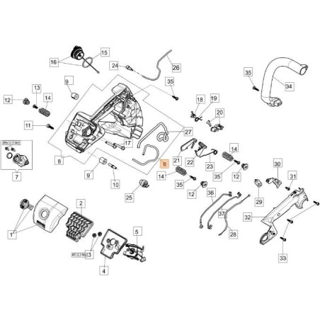 TUBO EMAK ORIGINAL 50270024R | NewgardenAgri.com