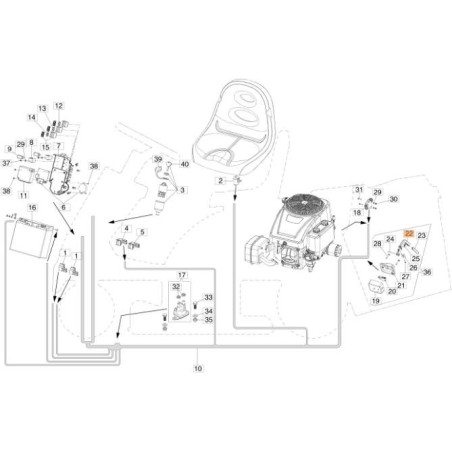 ASTA ORIGINALE EMAK 68130448R | NewgardenAgri.com