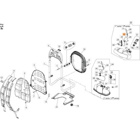 ORIGINAL EMAK CFI8305100 SUCTION PIPE | NewgardenAgri.com