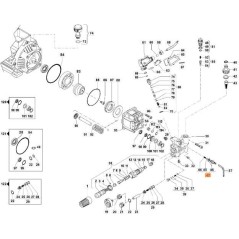 KIT RACCORDI ORIGINALE EMAK CH28030435 | NewgardenAgri.com