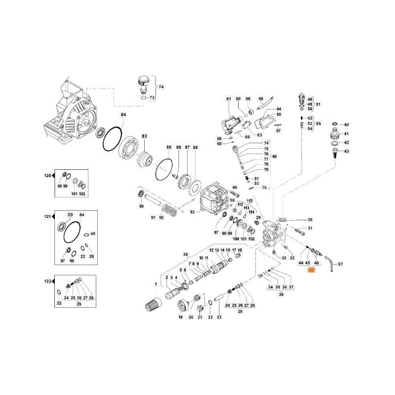 KIT RACCORDI ORIGINALE EMAK CH28030435