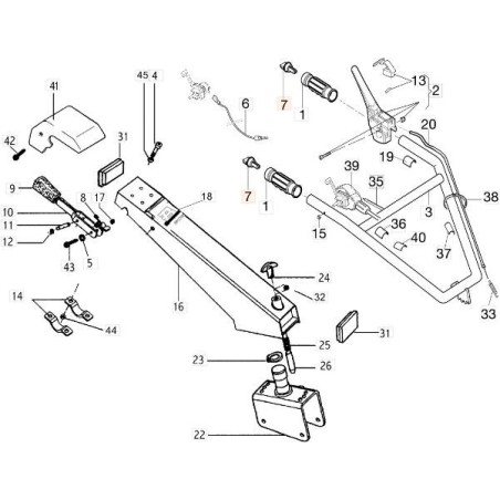 Câble d'extension EMAK d'origine 68320127R | NewgardenAgri.com