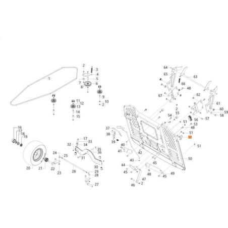 TOPE PARA CABLE ORIGINAL EMAK AK476312 | NewgardenAgri.com