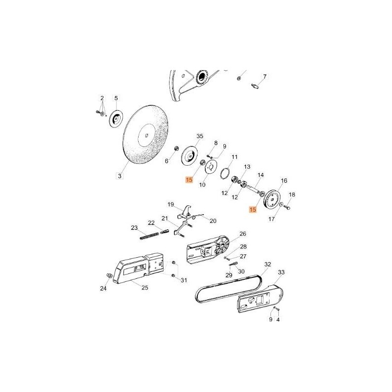 ORIGINAL EMAK SPACER 018600237