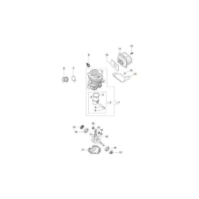 PROTEZIONE ORIGINALE EMAK 50240046R