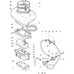PERNO ORIGINALE EMAK 56020021R | NewgardenAgri.com