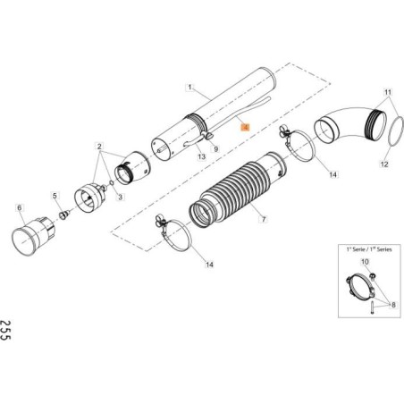 ORIGINAL EMAK CFI2116001 TUBE | NewgardenAgri.com