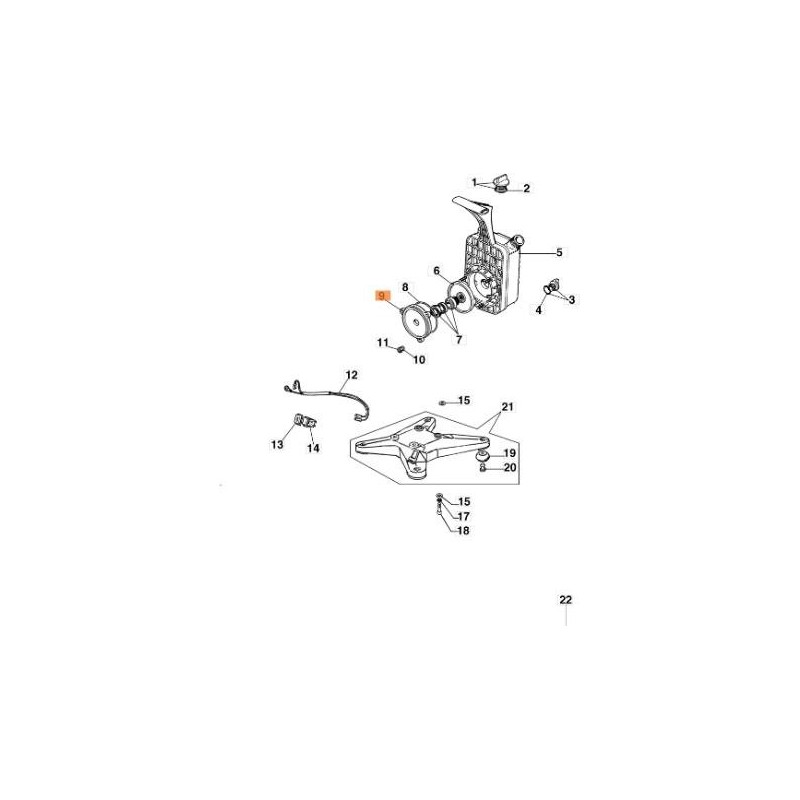 ORIGINAL FLANGE EMAK 310000003A