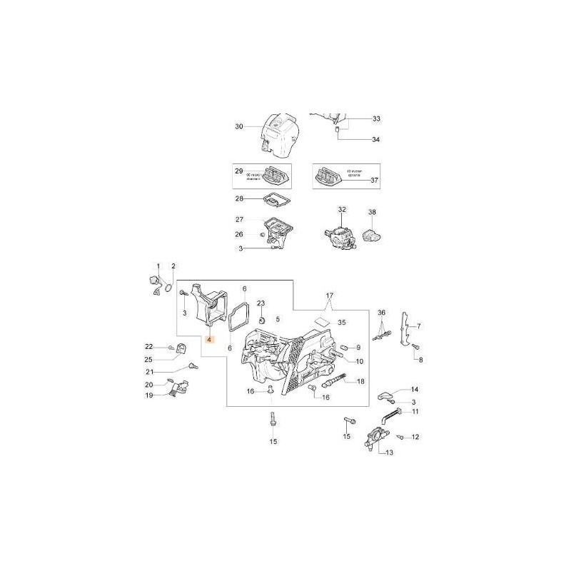 COPERCHIO ORIGINALE EMAK 50170009R