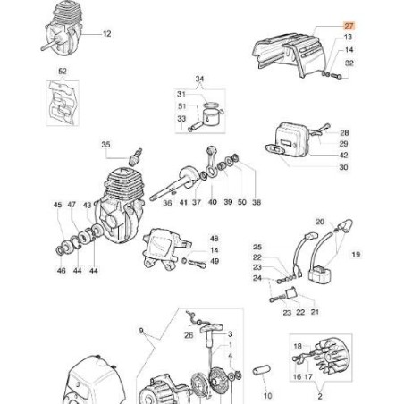 ORIGINAL EMAK SCHALLDÄMPFERABDECKUNG 4160076A | NewgardenAgri.com