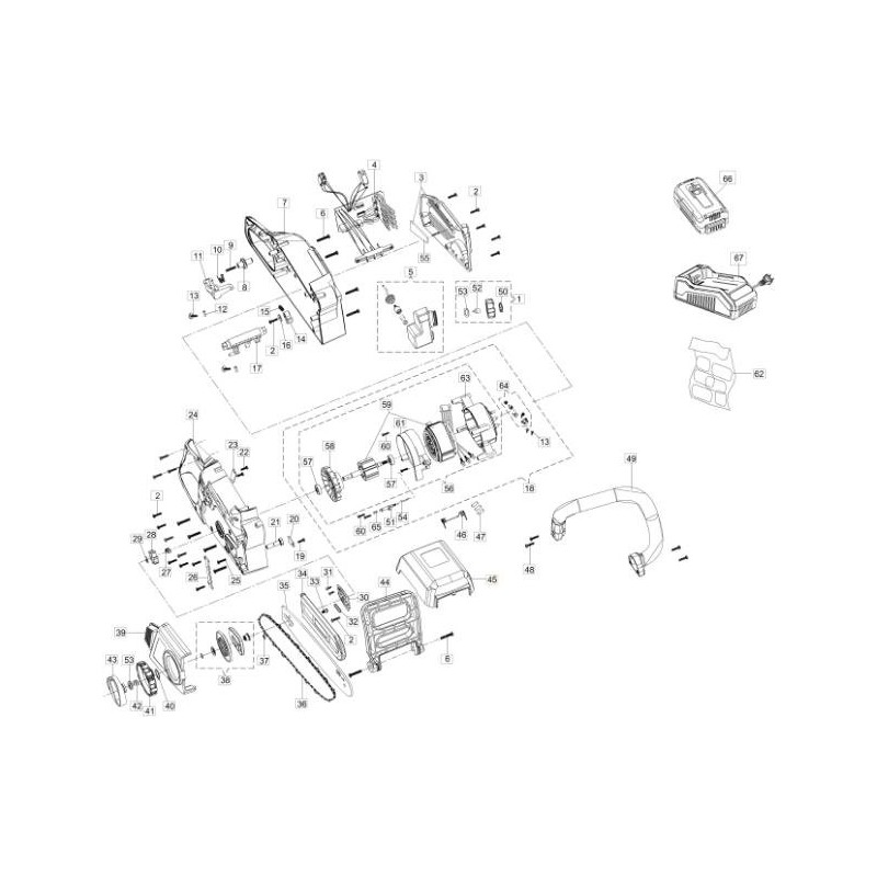 TAPA DE BATERÍA ORIGINAL EMAK 54010015R