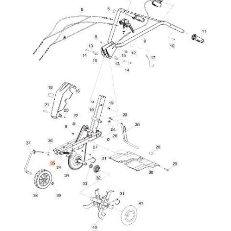 RESSORT ORIGINAL EMAK 68670030R | NewgardenAgri.com