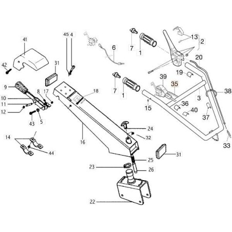 CÂBLE EMAK ORIGINAL 68330196R | NewgardenAgri.com