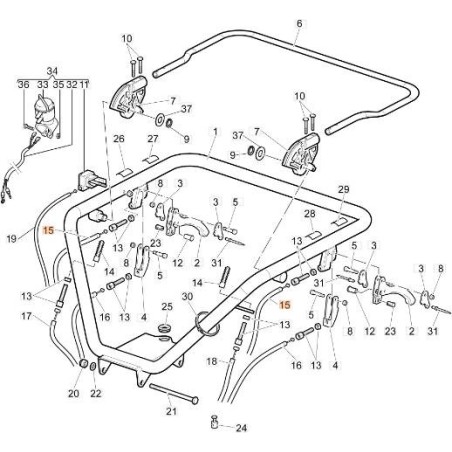 ORIGINAL EMAK BRAKE TRANSMISSION 68720104R | NewgardenAgri.com