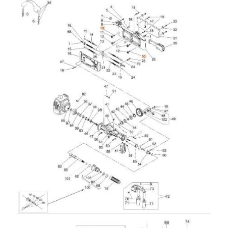 ORIGINAL SPACER EMAK CS01280203 | NewgardenAgri.com