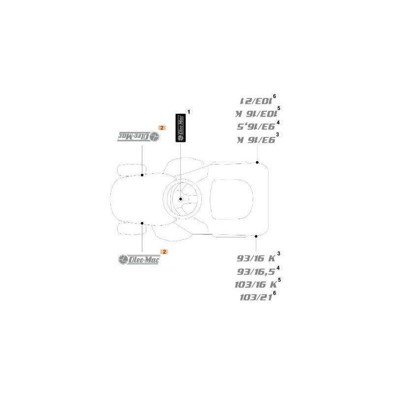 ORIGINAL EMAK LABEL G114371146E0