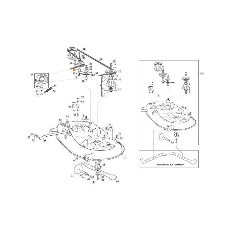 ENTRETOISE D'ORIGINE EMAK G125160056E0