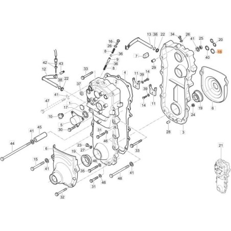 ORIGINAL RING EMAK YN0205500 | NewgardenAgri.com