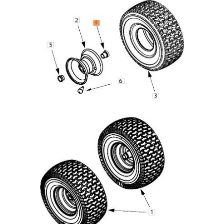 ROULEMENT EMAK ORIGINAL C7410990B | NewgardenAgri.com