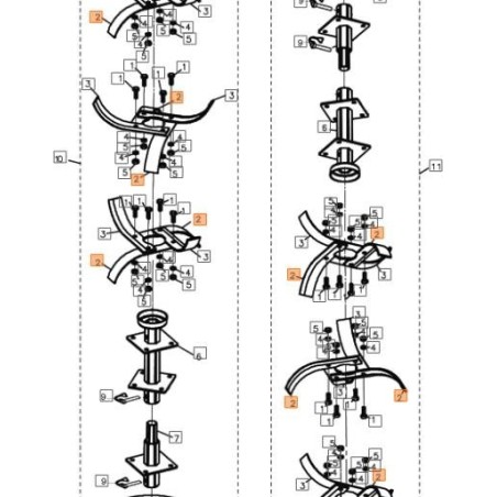 ORIGINAL EMAK KNIFE L66150974 | NewgardenAgri.com