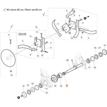 ORIGINAL SPRING EMAK YN3131150 | NewgardenAgri.com