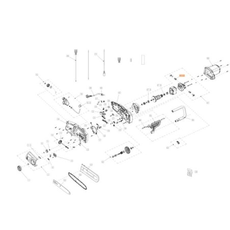 PINCEAU COMPLET ORIGINAL EMAK YT000335R | NewgardenAgri.com