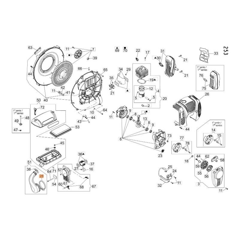 ORIGINAL EMAK CFI6904300 CLAMP