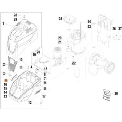 ORIGINAL EMAK GRILLE CH04020609 | NewgardenAgri.com