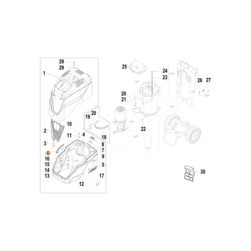 ORIGINAL EMAK GRILLE CH04020609