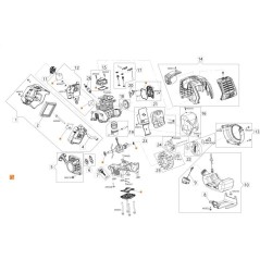 ORIGINAL EMAK GASKET KIT GZ000188 | NewgardenAgri.com