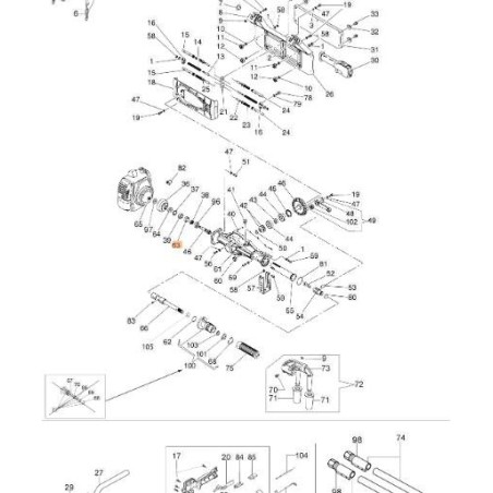 ORIGINAL ABSTANDSHALTER EMAK CS01280204 | NewgardenAgri.com