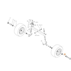 BALL BEARING 20X37X06 61904 ORIGINAL EMAK TS000204R | NewgardenAgri.com