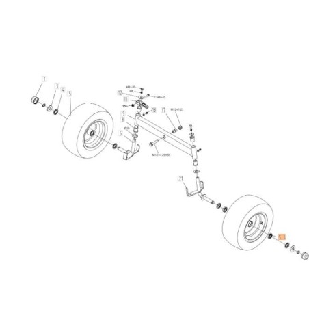 KUGELLAGER 20X37X06 61904 ORIGINAL EMAK TS000204R | NewgardenAgri.com