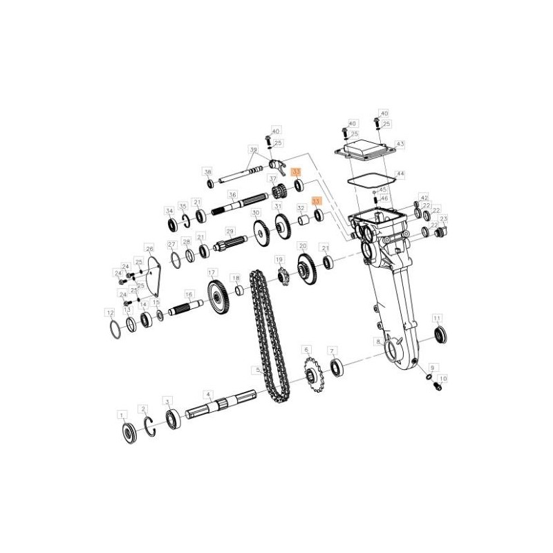 BALL BEARING 15X32X09 6002 ORIGINAL EMAK L66150870