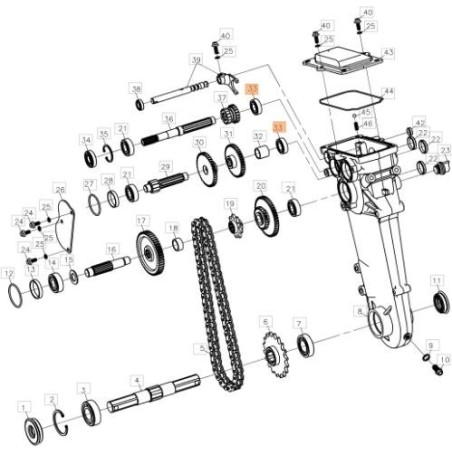 BALL BEARING 15X32X09 6002 ORIGINAL EMAK L66150870 | NewgardenAgri.com