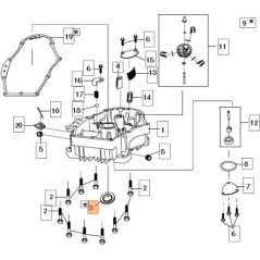 JOINT D'HUILE D'ORIGINE EMAK L66151037 | NewgardenAgri.com
