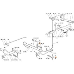 PERNO ORIGINALE EMAK G125510024E1 | NewgardenAgri.com