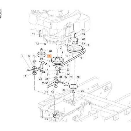 ROULEMENT EMAK ORIGINAL YF1231615 | NewgardenAgri.com