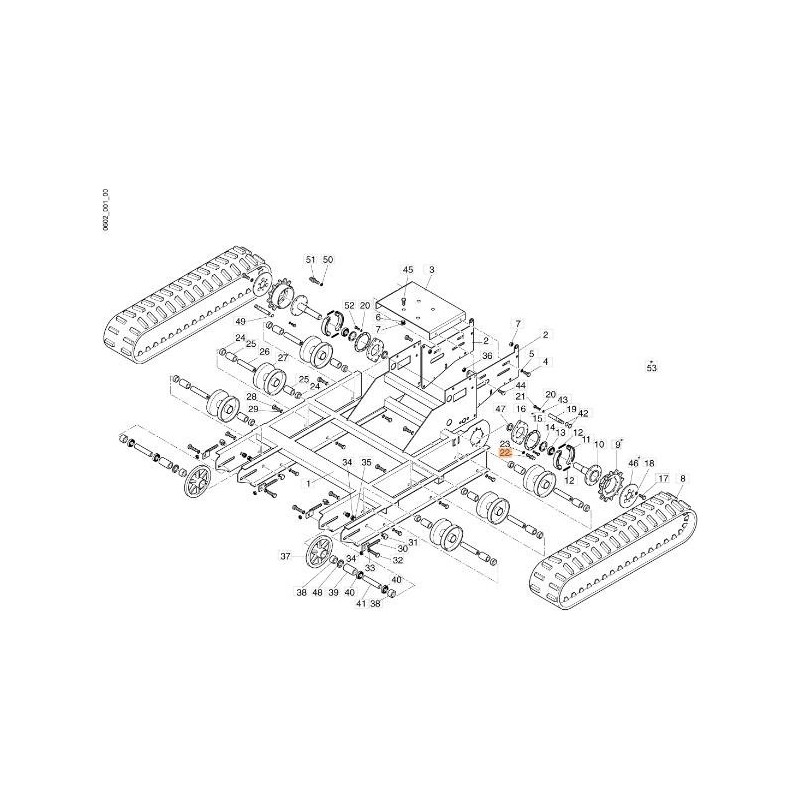 PIED D'ORIGINE EMAK YF1370019