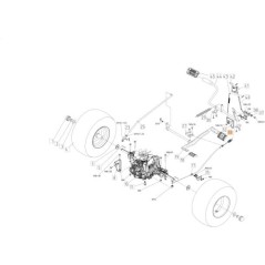 COUVERCLE DE SUPPORT AVANT ORIGINAL EMAK TS000251R | NewgardenAgri.com