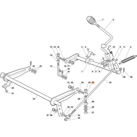 ORIGINAL PIN EMAK G125510007E2 | NewgardenAgri.com