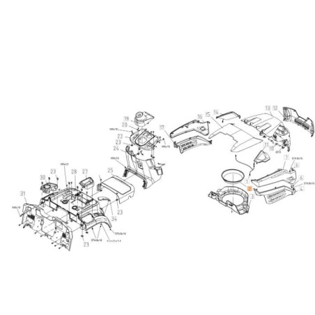 ADAPTATEUR ORIGINAL EMAK TS000341R | NewgardenAgri.com