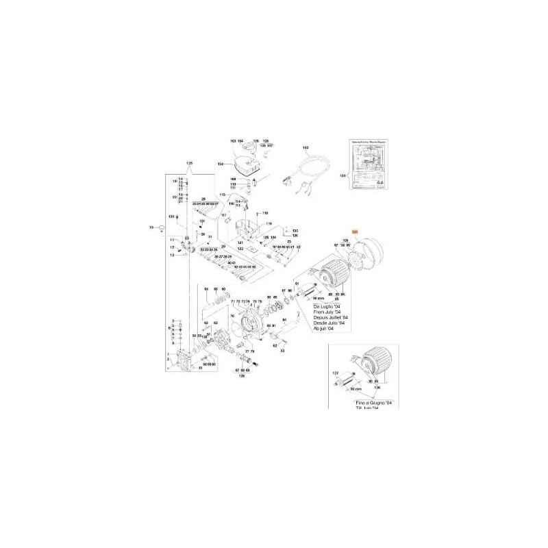 COUVERCLE DE VENTILATEUR EMAK ORIGINAL CH04660027