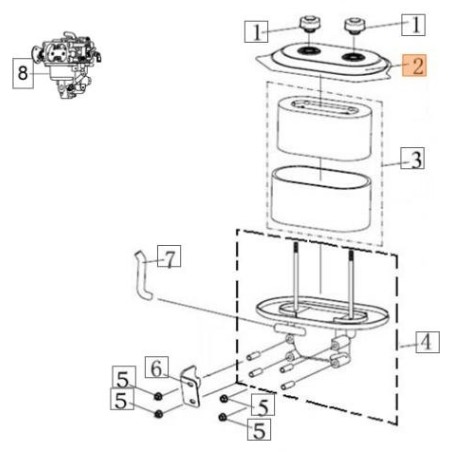 ORIGINAL EMAK DECKEL L66151021 | NewgardenAgri.com
