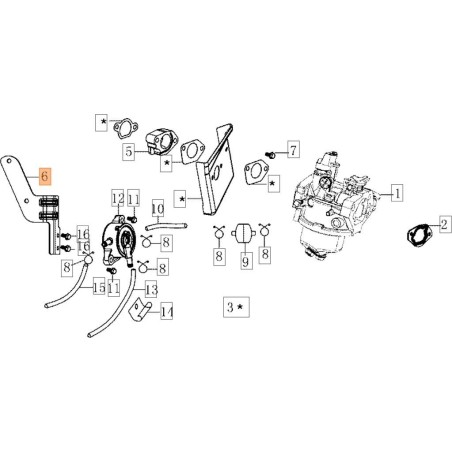 ORIGINAL EMAK BRACKET L66150962 | NewgardenAgri.com